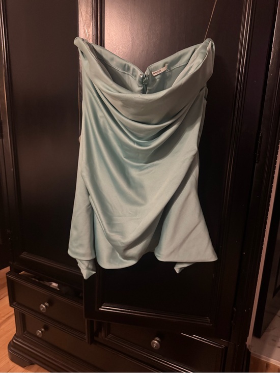 House of CB Dresses & Skirts - House of CB Jasmine Mint Draped Dress